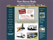 Tablet Screenshot of newhavenbody.com